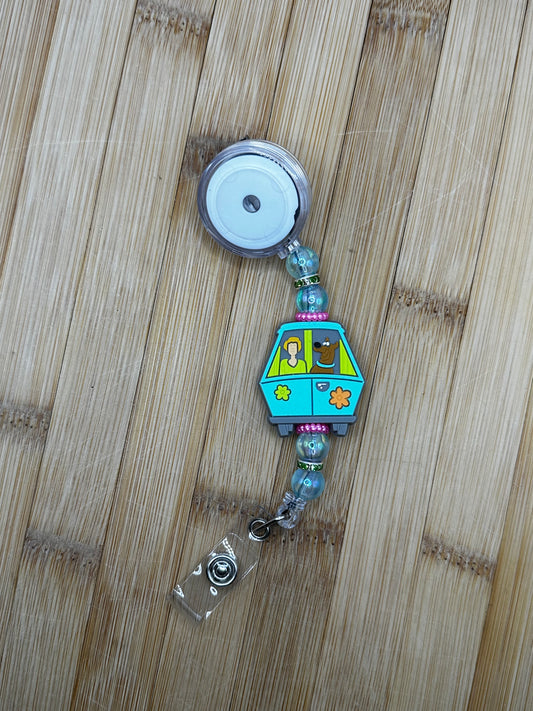 Scooby badge reel