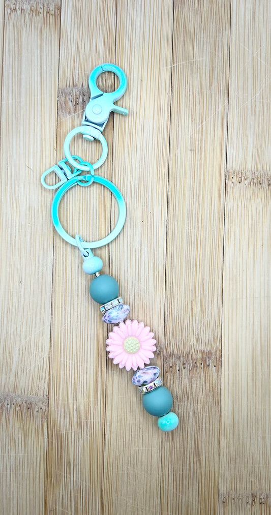 Flower keychain