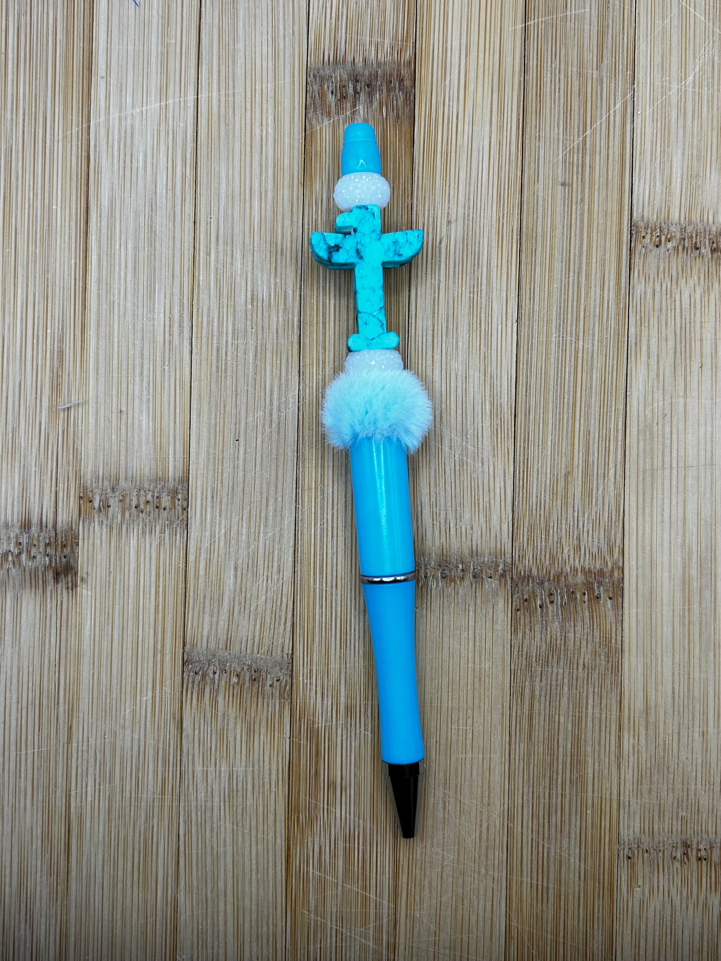 Blue totem pen