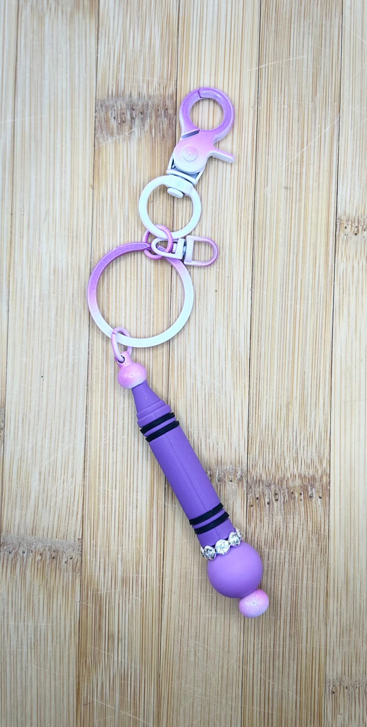 Crayon keychain