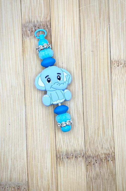 Elephant zipper pull